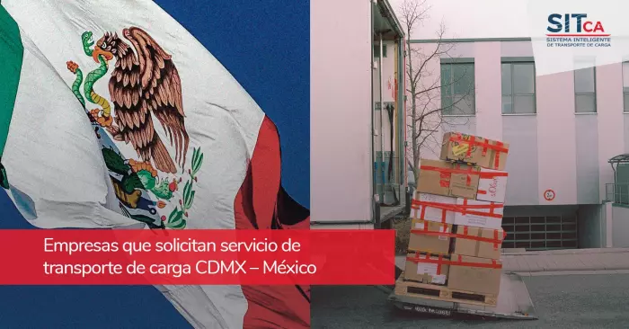 Empresas que solicitan servicio de transporte de carga CDMX – México