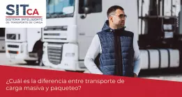 ¿Cuál es la diferencia entre transporte de carga masiva y paqueteo?