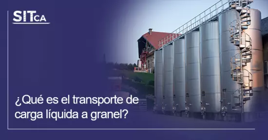 ¿Qué es el transporte de carga líquida a granel?