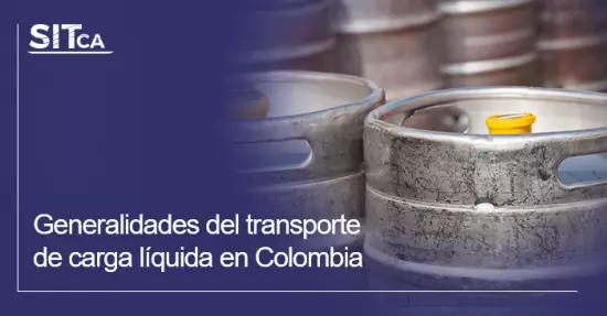 Generalidades del transporte de carga líquida en Colombia